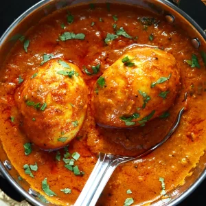 2 rotis + Egg Masala (8oz)