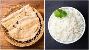 2 rotis + 8oz rice or 4 rotis